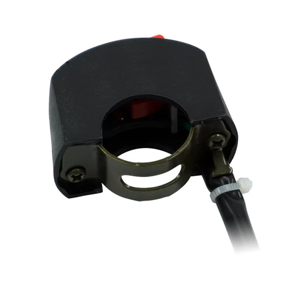 العالمي 22 مللي متر دراجة نارية المقود Flameout مفتاح الإضاءة موصل على زر إيقاف ل سكوتر العلوي دراجة نارية الملحقات #6