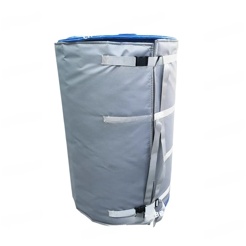 

Container Or Oil Drum, Barrels Silicone Heating Blanket Band Heaters With Insulation Layer Reinforced Jacket