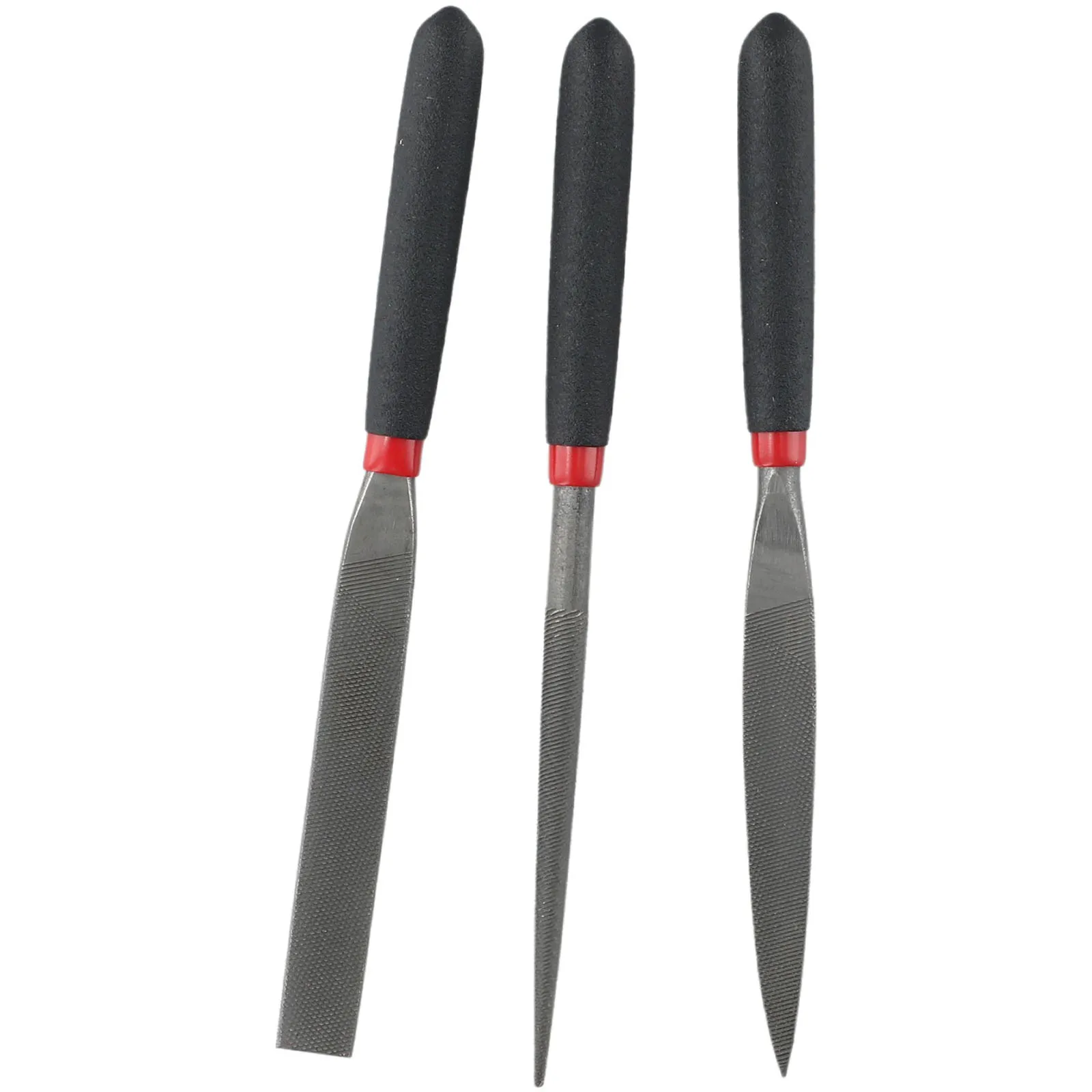 Hand Operated Tools Files Half Round File Reliable (Approx. ) 118mm Round File Steel Home Replaceable For Glass