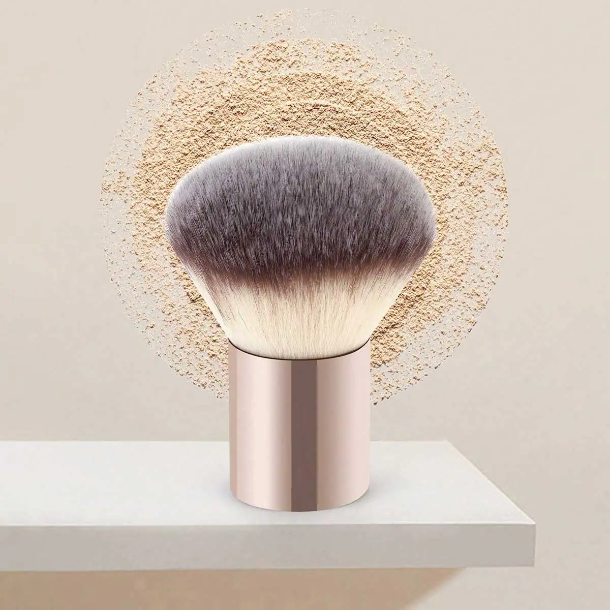 1 قطعة فرش ماكياج مقبض قصير لفرشاة البودرة فرشاة أحمر الخدود فرش الأظافر للنساء الفتيات فرش السفر المحمولة #1