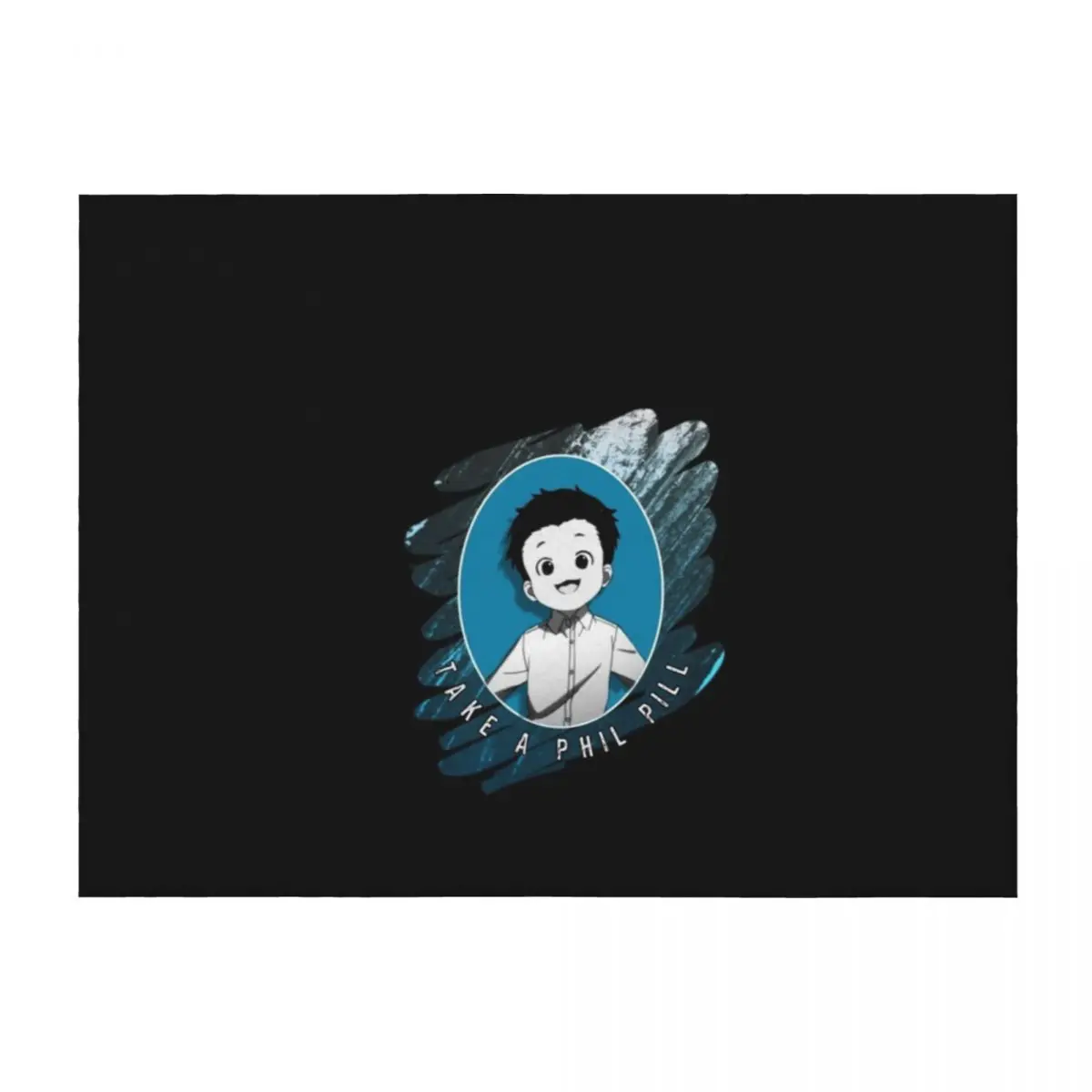 

The Promised Neverland Phil Throw Blanket funny gift Winter beds Blankets For Bed Bed linens Blankets