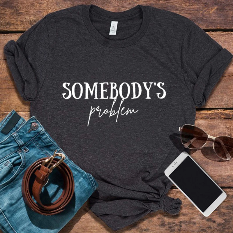 

Somebody's Problem Couples Matching Shirt Gift for Wife Couple Shirts Funny Couples Tee Funny Couple Matching Gifts