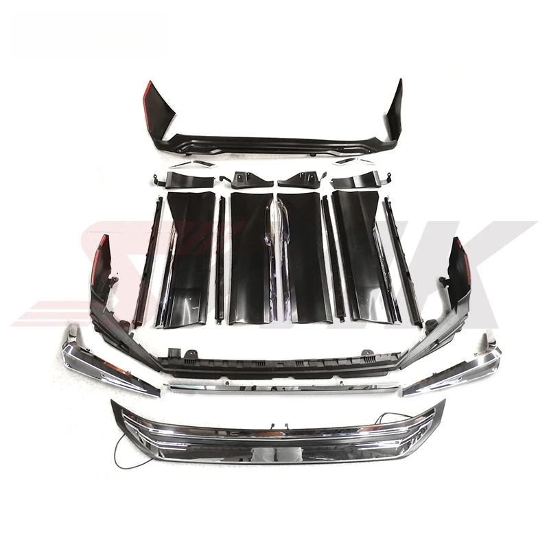 

SMK 2022 ALPHARD UGPRAVED2022 VOXY LOOK FACELIFT COMPLETE BODY KITS New 2022 Front & Rear Bumper Upgr in S Material