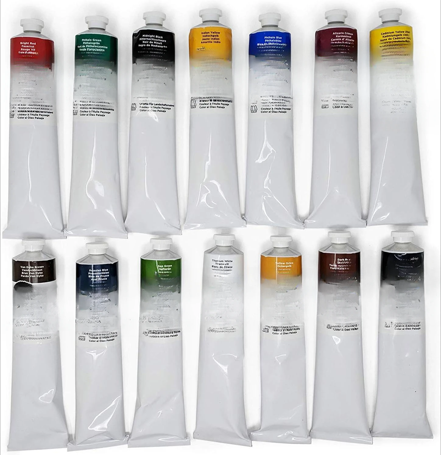 Ross Landscape Oil Full Set of 14 Paints (200ml Tubes)