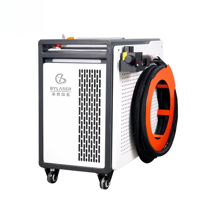 BingYan air Cooling Laser Cleaner Metal Surfaces Rust Painting Removal MAX 800W 1200W 1500W Fiber Laser Cleaning Machine Price