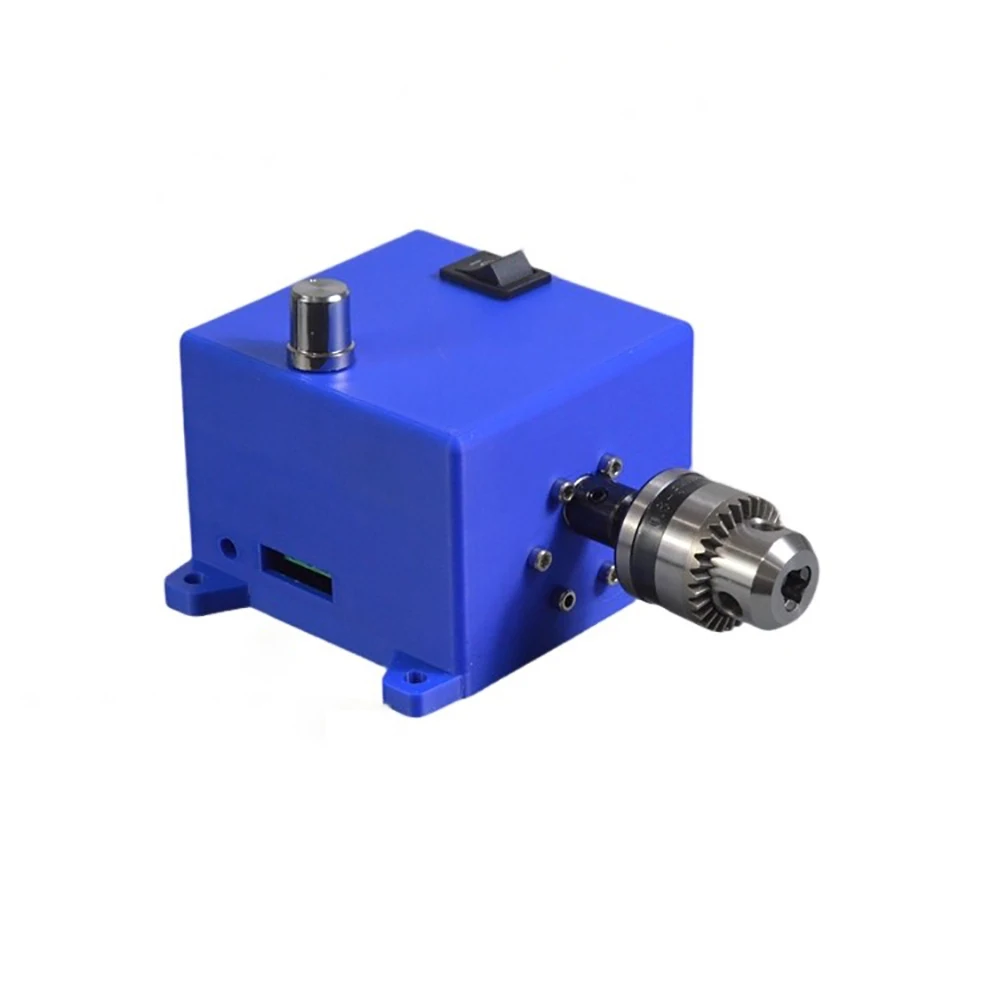 545 Brushed DC 24V Variable Speed Motor Kit with High Torque, Reversible Rotation, Collet Chuck & Foot Pedal Switch
