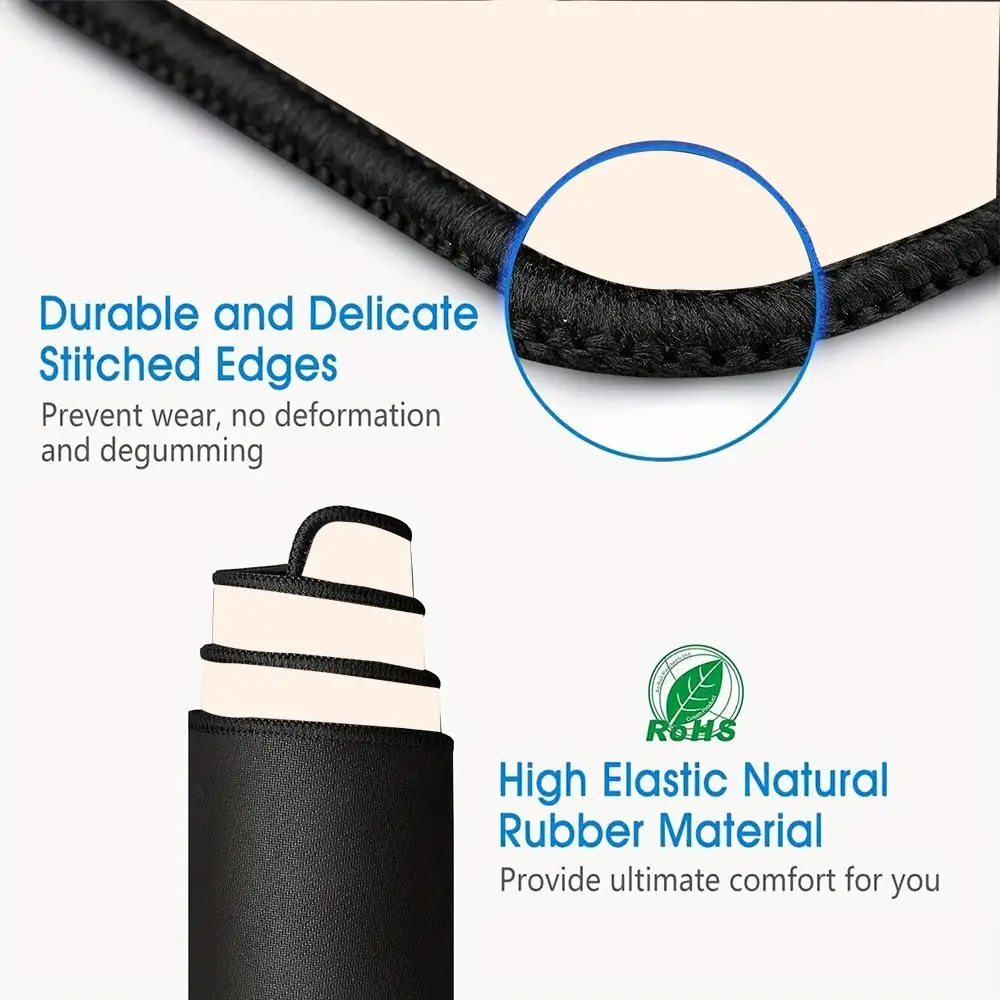 Suave como seda! Grande mouse pad, adequado para jogos de escritório Mouse Pad 1