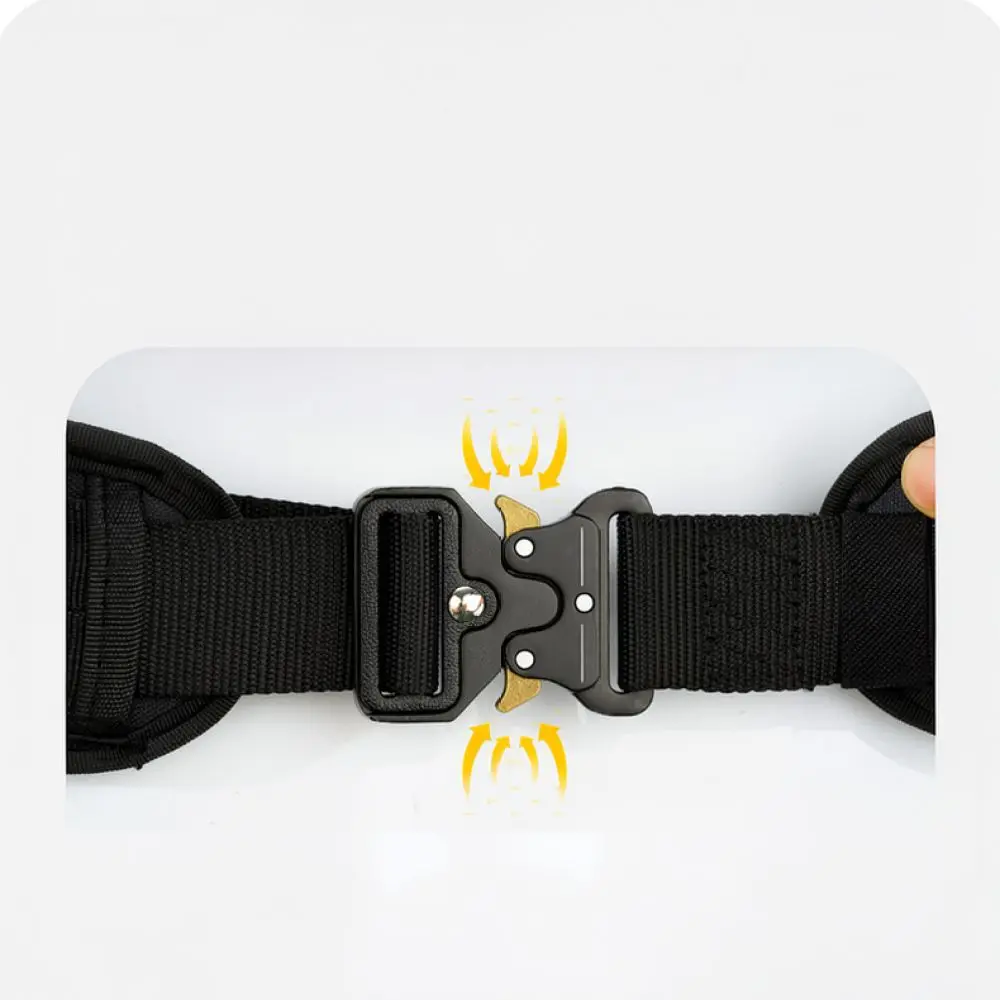 Heavy Duty Tactical Waist Belt Molle Compatible Modular Support System Padded For Field Training Outdoor Men