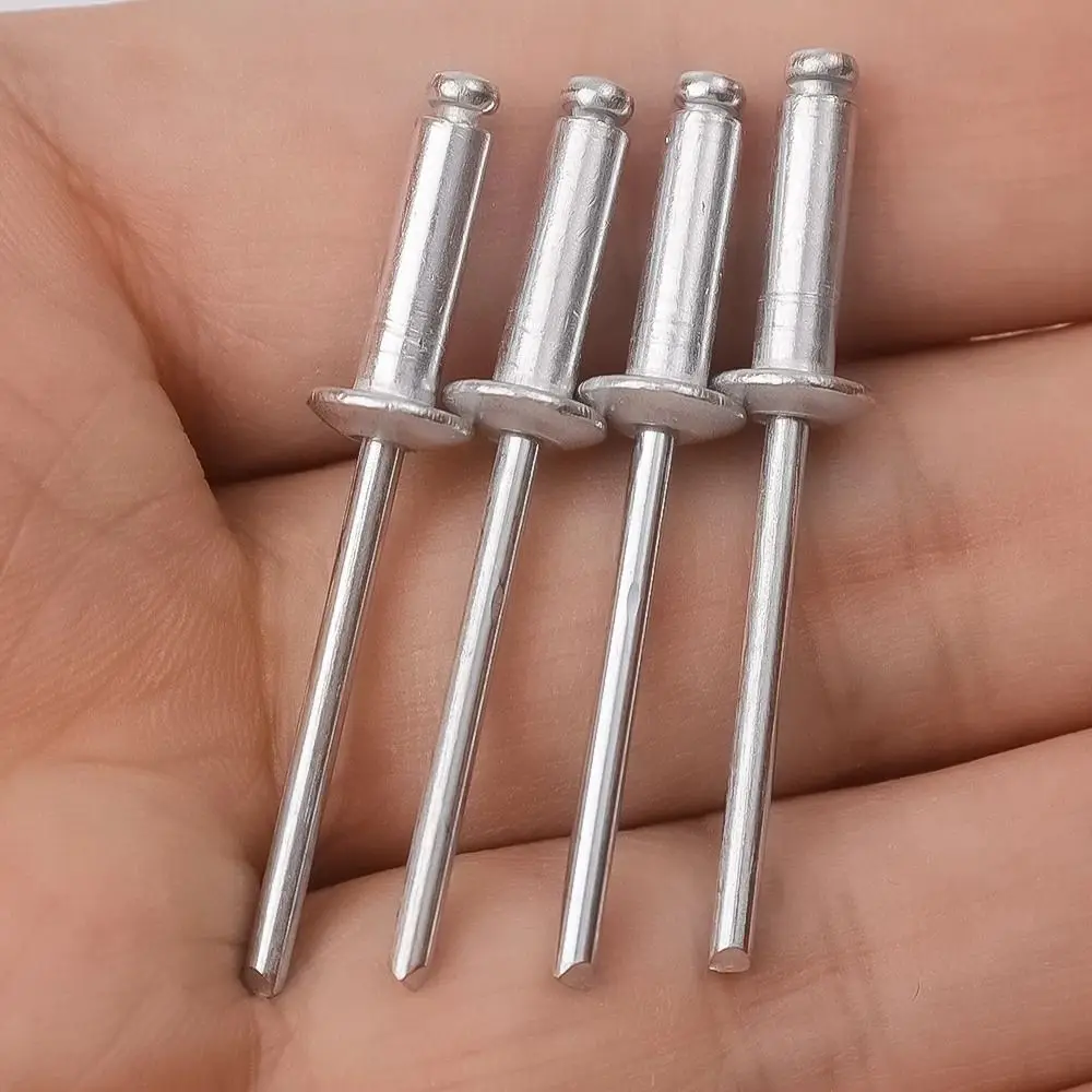 

New Aluminum Alloy Pop Rivet Dome Head Multiple Sizes Dome Head Blind Rivet Self Plugging Rivets Nail