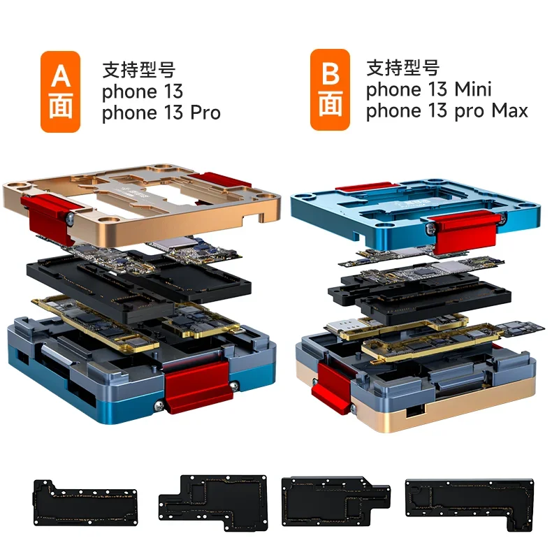 XZZ 4in1 3in1 iSocket Tester For iPhone X 11 12 13 14 15 SIM