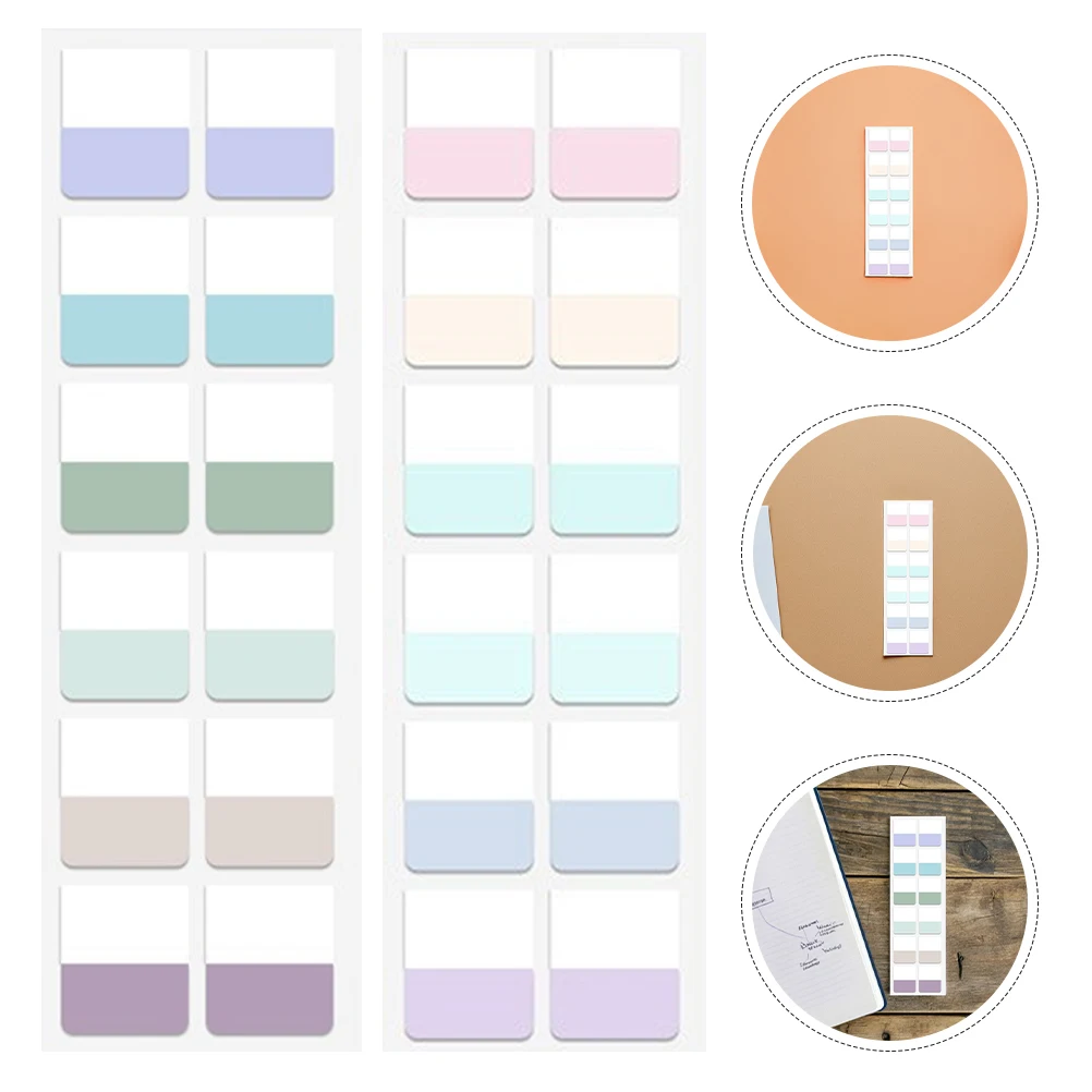 

240pcs Bookmark Sticky Page Markers Labels Book Annotation Tabs For Notebooks Bible Binder File Folder Planner Journaling