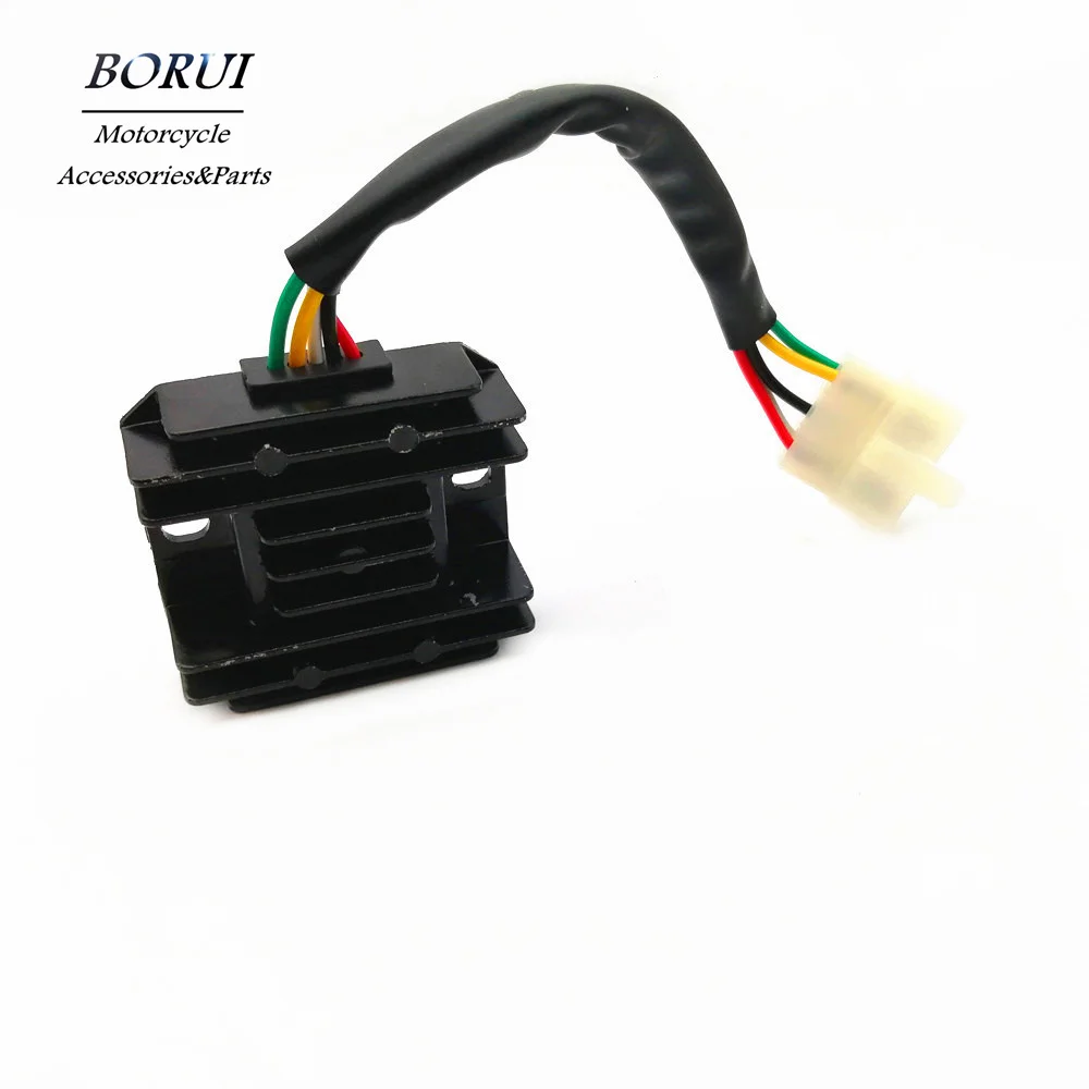 Motorcycle Performance Parts Ignition System Voltage Regulator Rectifier For GY6 KYMCO Agility125 Like 50 4T ATV Scooters Moped