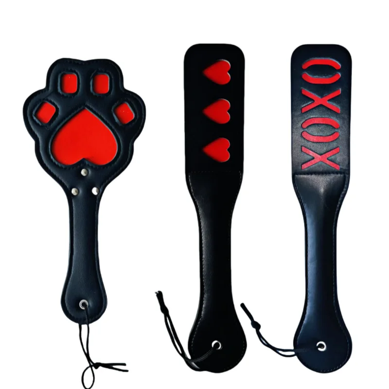 Frusta per cavallo in pelle PU Sculacciata Paddle Flogger Equitazione Attrezzatura per allenamento equestre in pelle Cavallo