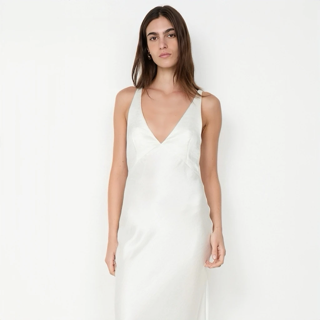 Slim Evening Dress Mermaid V-neck Sleeveless Suspender Fit Ruched Bodycon Long Prom Formal Cocktail Party Gowns for Women