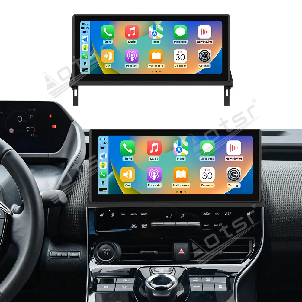 

Android 14 для Toyota bZ4X 2022 12,3-дюймовый HD сенсорный экран Беспроводной CarPlay GPS-навигатор Автомобильный радиоприемник Автомобильный головное устройство