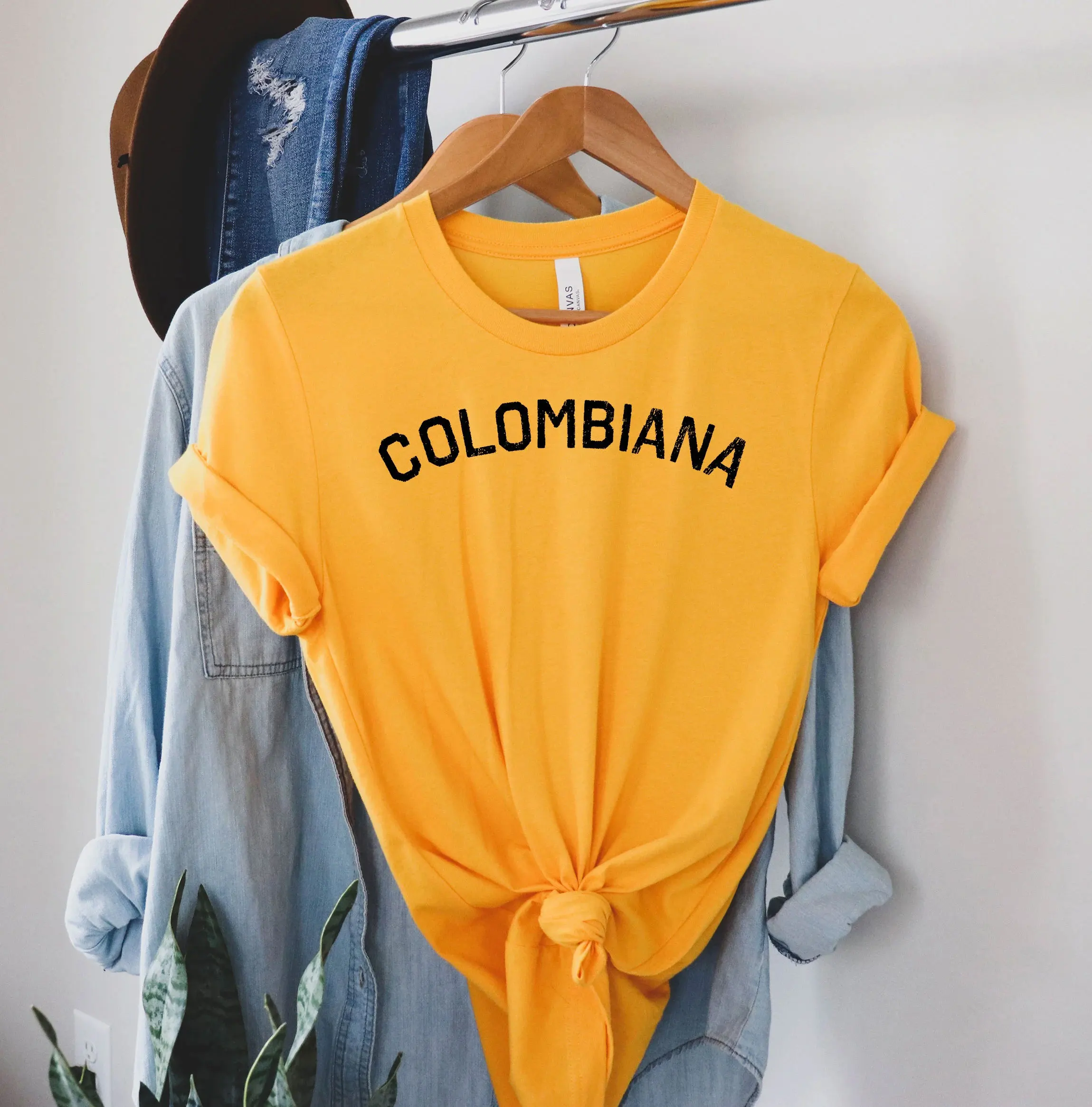 Colombiana Shirt Latina Shirt Latina Feminist Shirt Spanish shirts Colombia Gift Latina Gift