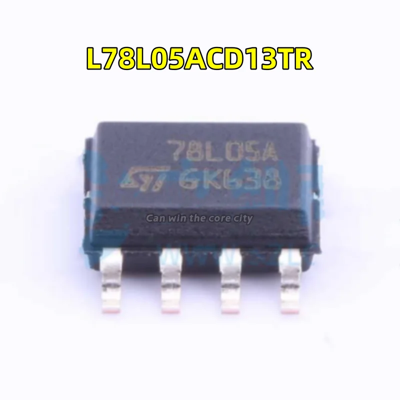 

1-100 PCS/LOT Imported new original 78L05A L78L05ACD13TR patch SOP8 pin linear voltage stabilization chip IC