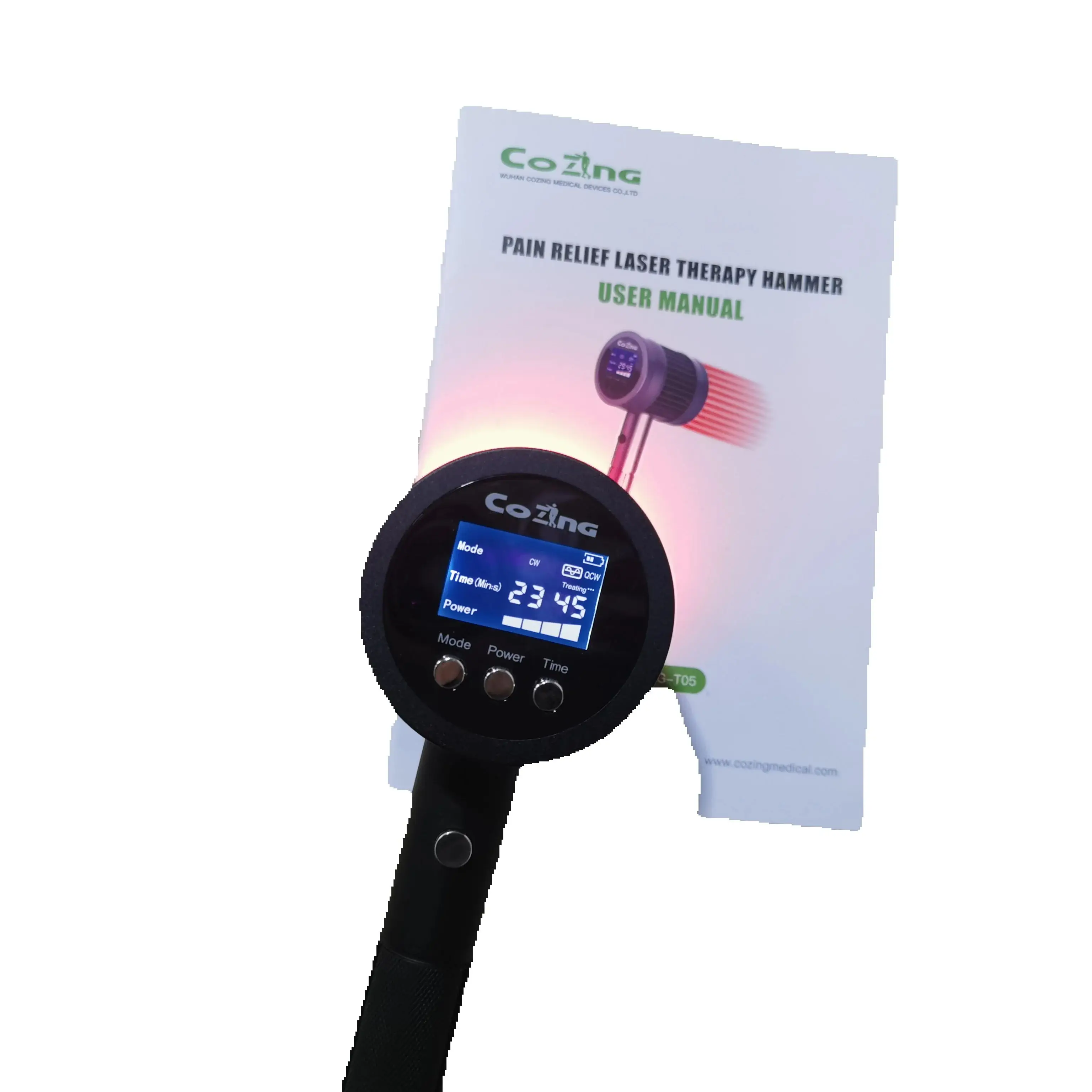 

HLKGO 5W Laser Machine - Adjustable 808nm/650nm Wavelengths for Deep Tissue Healing & Nerve Pain Relief