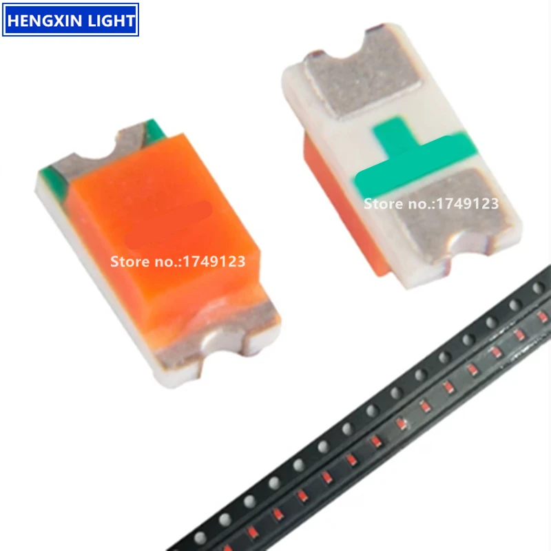 Super Bright 0603 3V SMD LED, Single Color ,Red to Red, Lemon-yellow, Amber, Golden-yellow, Light Emitting Diode