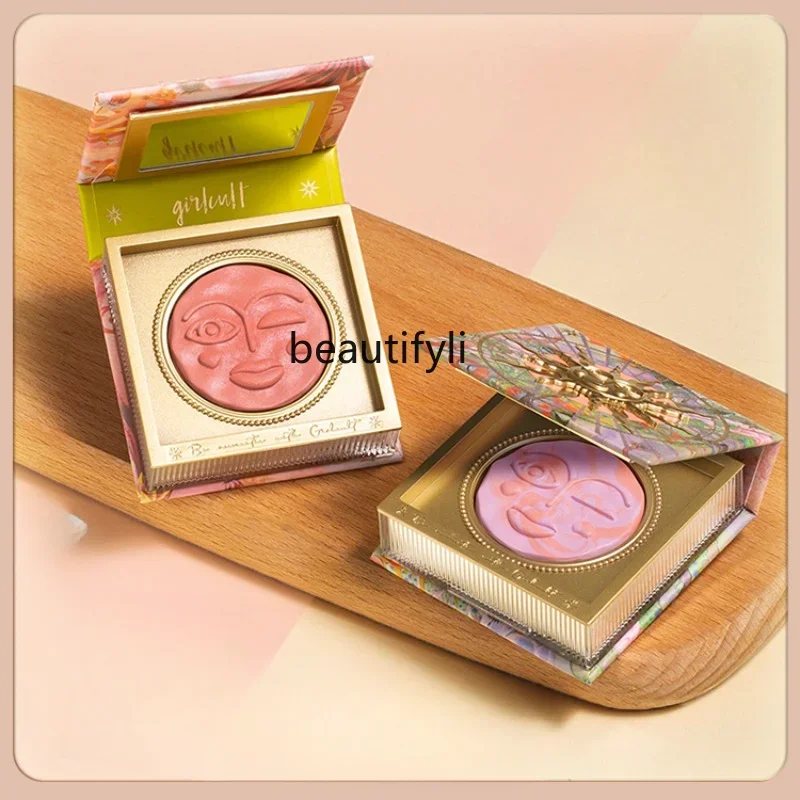 

yj Blusher Plate Mood Swelling Color Trance Highlight Repair New Heart Focus