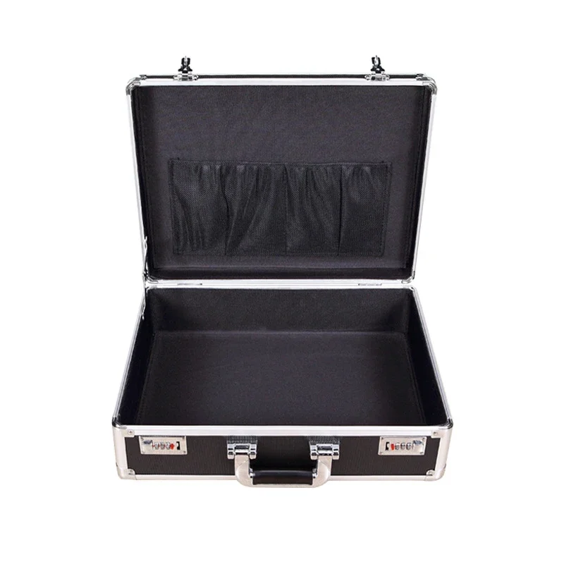 Aluminum Case Password Tool Box Organizer Portable Tool Bag Hard Case Safety Instrument Case Suitcase Metal Toolbox Briefcase