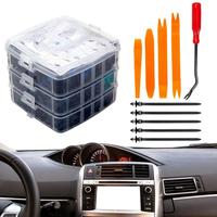 Bumper Retainer Clips Multifunctional Car Door Trim Panel Clips Vehicle Fasteners Kit Automobile Push Pin Rivets For Electrical