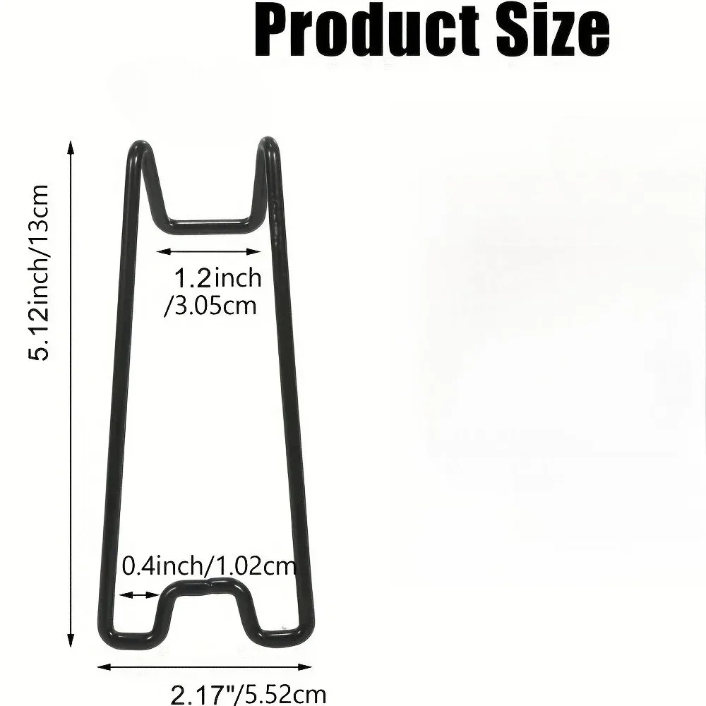 Self-Adhesive Picture Frame Stand No Drill Photo Frame Back Support Holder,Damage-Free Reusable Metal Easel Stand