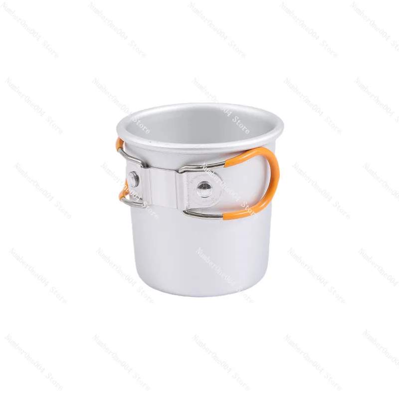 

Camping Collapsible Cup - Aluminum Travel Mug for Coffee/Wine, Lightweight Foldable Cup for Hiking/Picnics (2-Pack)
