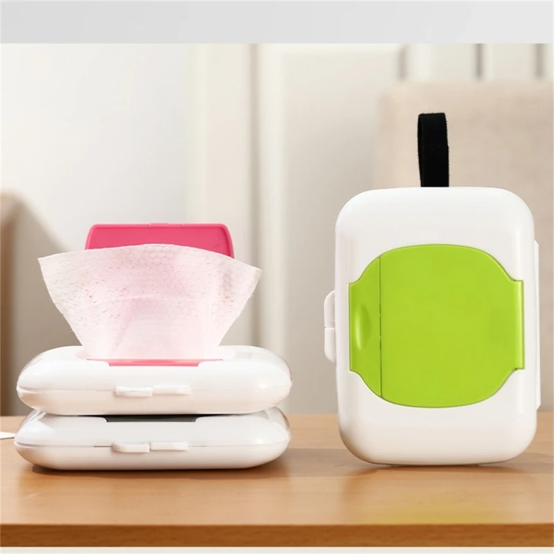 Distributeurs lingettes K5DD, porte-lingettes rechargeable conteneur lingettes humides pour poussettes bébé