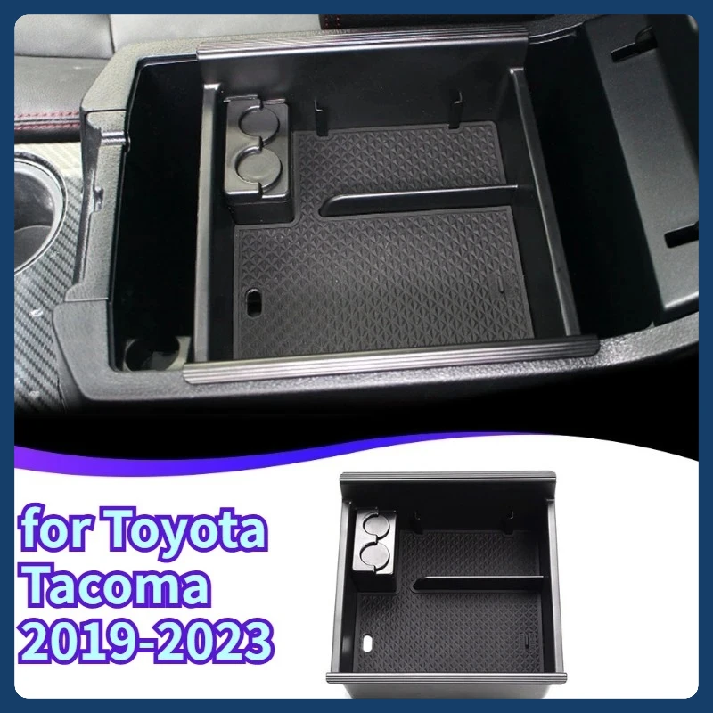 For Toyota Tacoma 2019-2023 Center Console Armrest Storage Tray, Balancing Decoration and Practicality,Decorative Accessories