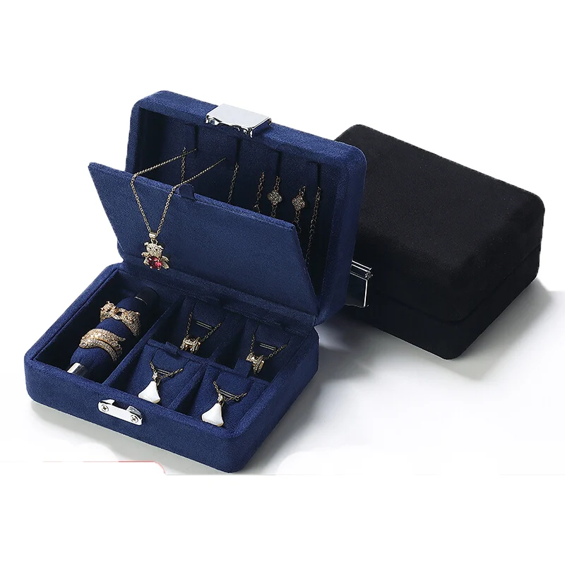 

Шкатулка для хранения ювелирных изделий, шкатулка для драгоценностей, ожерелье, браслет, шкатулка для хранения колец, портативный набор шкатулка для драгоценностей