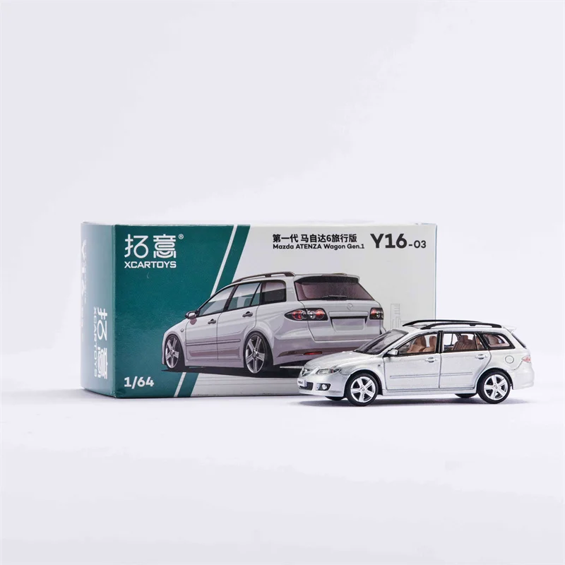 Xcartoys 1/64 Mazda 6 Wagon Model Car Collection Alloy Diecast Toys Classic Super Racing Car Vehicle For Children Gifts