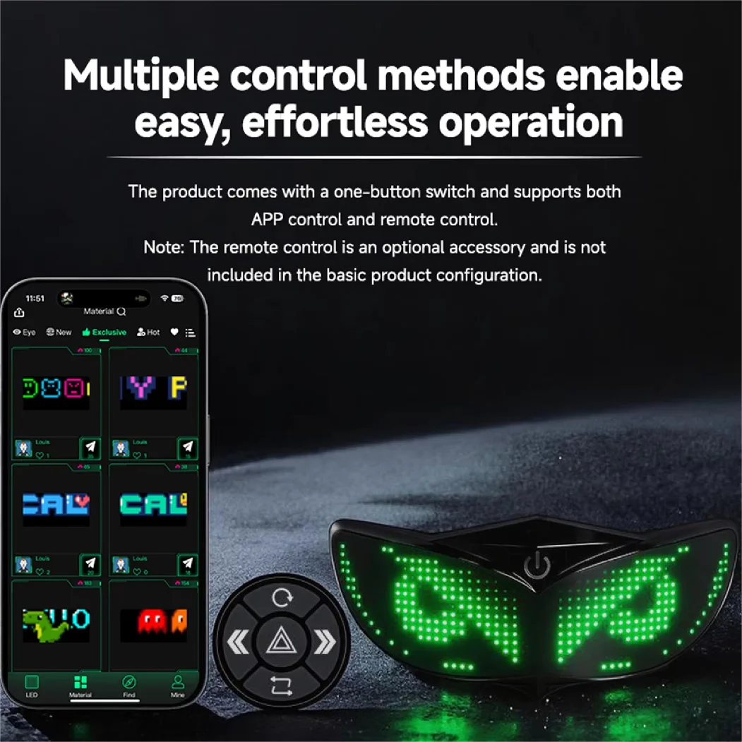 Universal Smart LED Helmet Dis - огляд і ціна Scooter Helmet Set