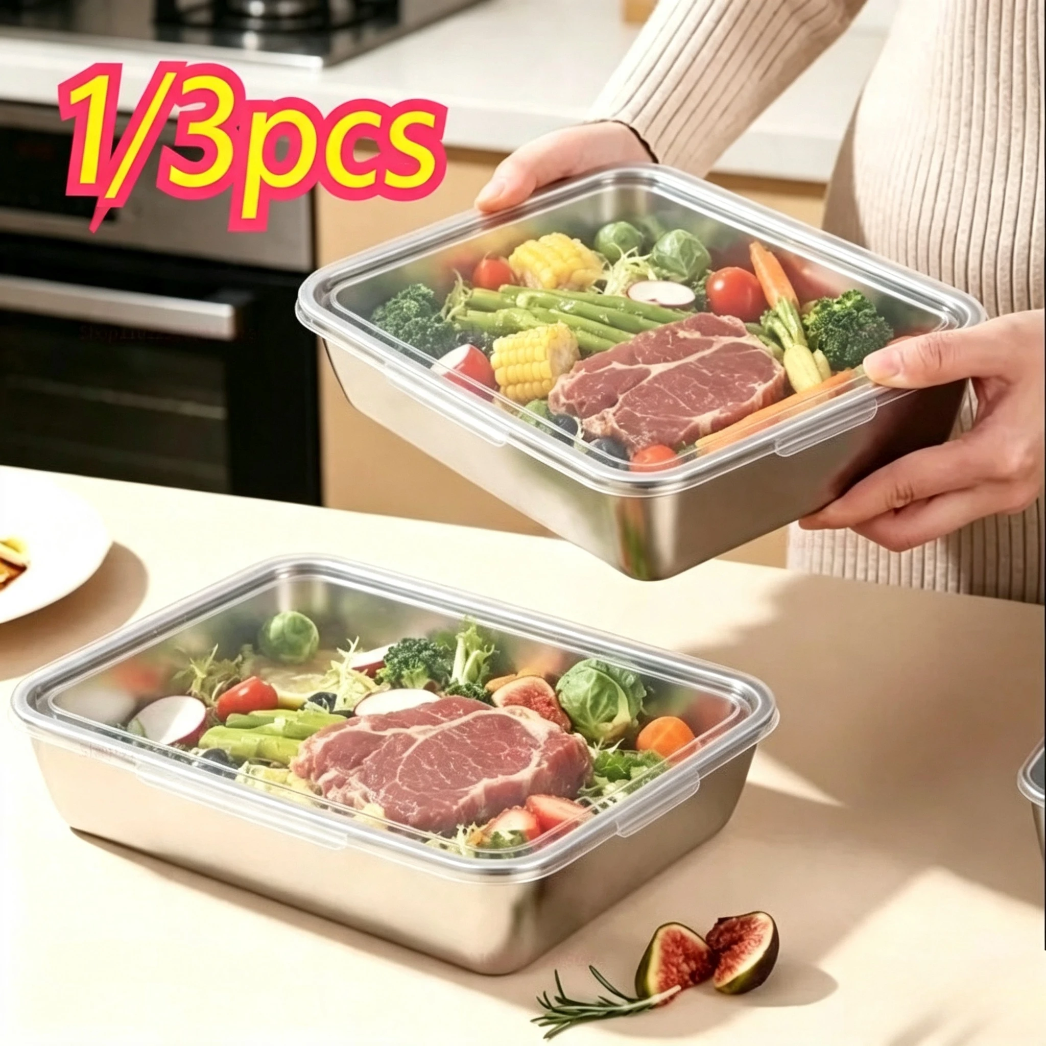 Food Storage Stainless Steel - Stainless Steel Food Storage Container with