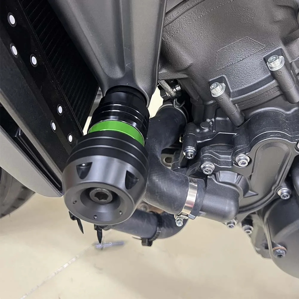 ZX-6R Blocco di Protezione Dalla Caduta Del Motore Per Kawasaki ZX6R ZX 6R 2019-2022 moto nuovo Paratelaio Crash Protector