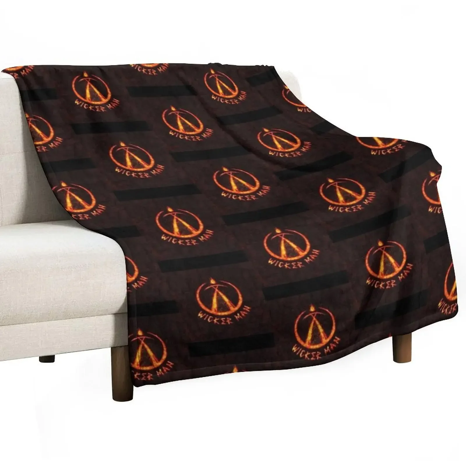 

Wicker man Throw Blanket Air Conditioner Soft Blanket for Office Home