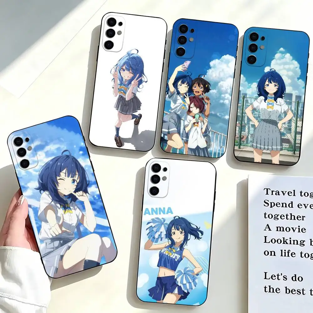 Cute GIRL Anna Y-Yanami-AY-ess  Phone Case For Samsung S25,S24,S21,S22,S23,S30,Ultra,S20,Plus,Fe,Lite,Note,10,Black Cover
