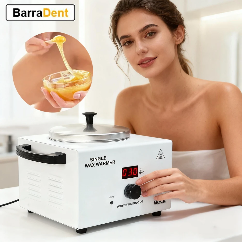 Wax Heater Machine Hair Removal Use With Wax Beans For Body Facial Hair Removal Skin care Home& Salon Use Adjustable Temperature
