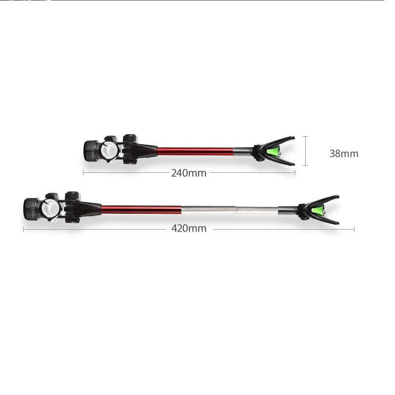 Multi-functional telescopic portable durable telescopic holder fishing rod holder telescopic fishing accessories