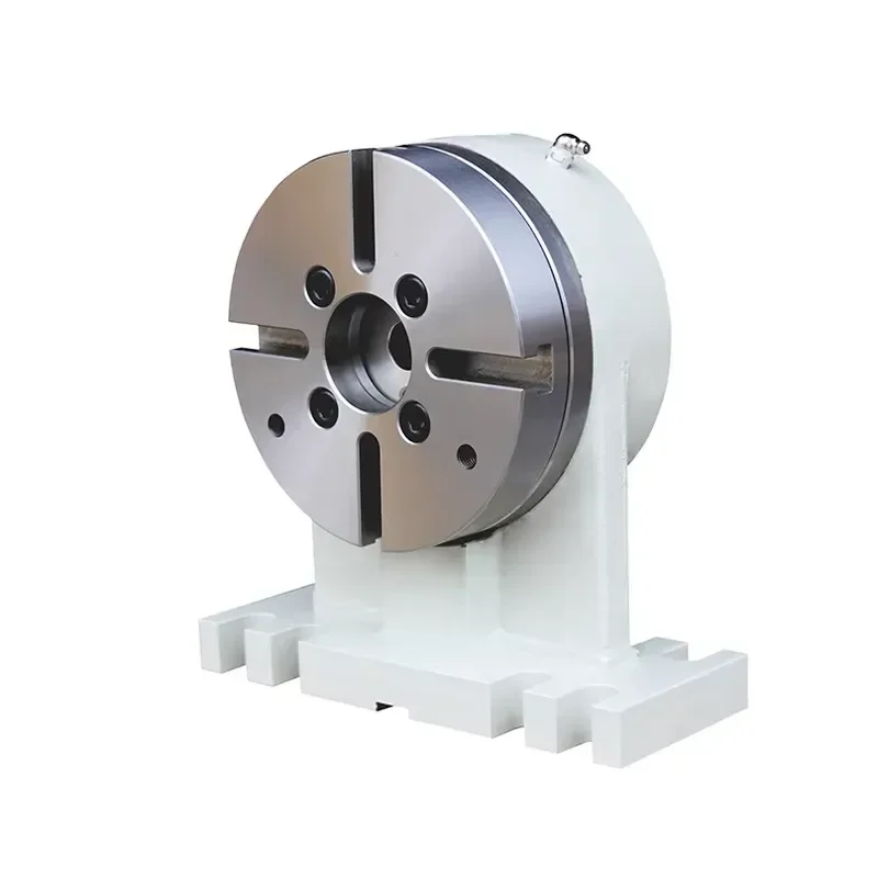 SCT four-axis disc tailstock precision air brake oil brake numerical control CNC machining center turntable cradle type L