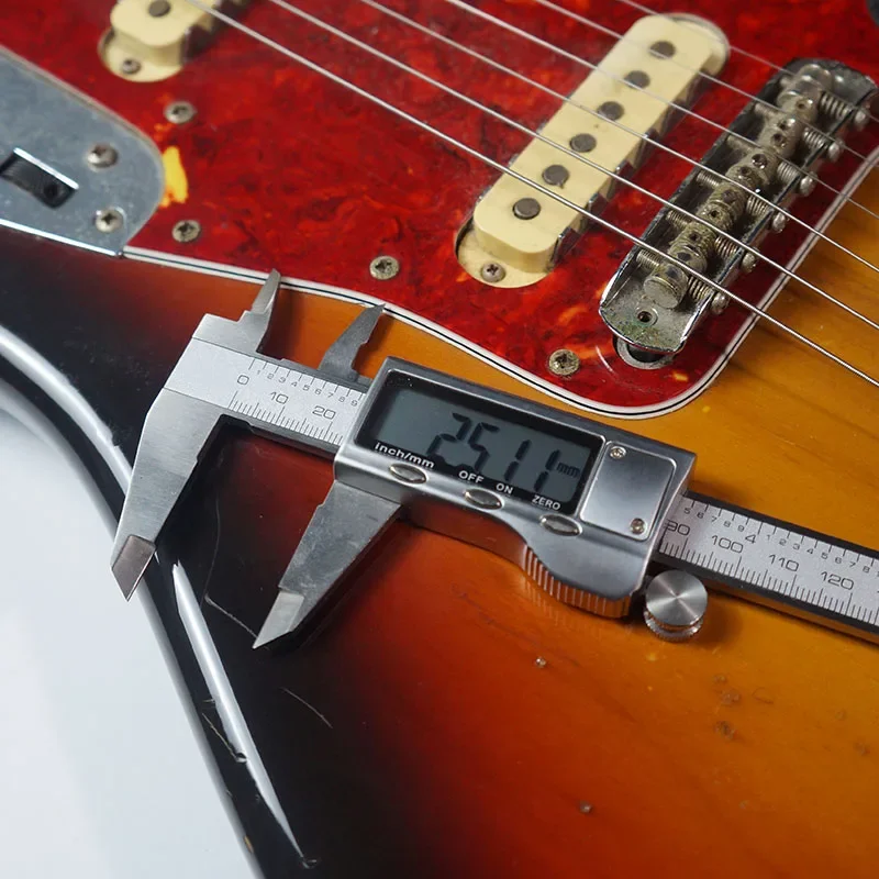 

Digital Display Vernier Caliper Electric Guitar Repair Maintenance Tool Luthier Ruler for Musical Instrument Measurement
