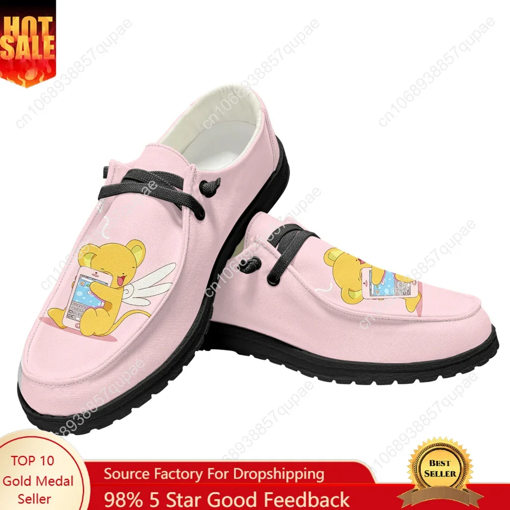 

Cardcaptor Sakura Casual Shoes Cartoon Cute Flat Shoe Men Woman Breathable Outdoor Lightweight Footwear Couple Custom Made Shoe
