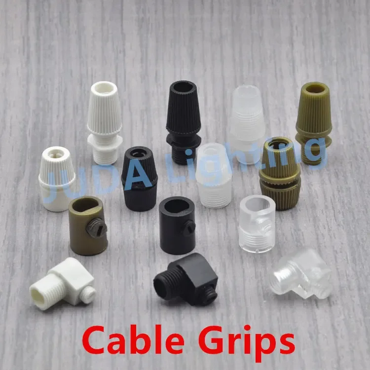 Plastic Wire lock cap M10 tooth thread cable clip wire grip for ceiling lamp led chandelier Plastic washer M4 plastic nut