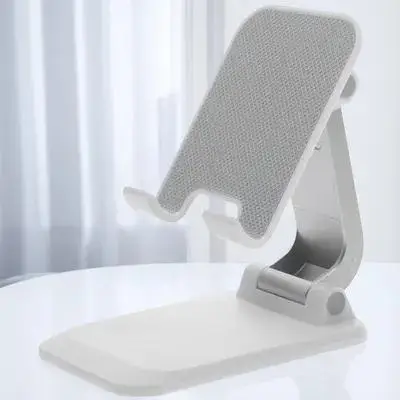 

Adjustable Foldable Cell Phone Holder Sturdy Non-Slip Portable Thin Stand For Desktop Home Office Use Fits All Smartphones
