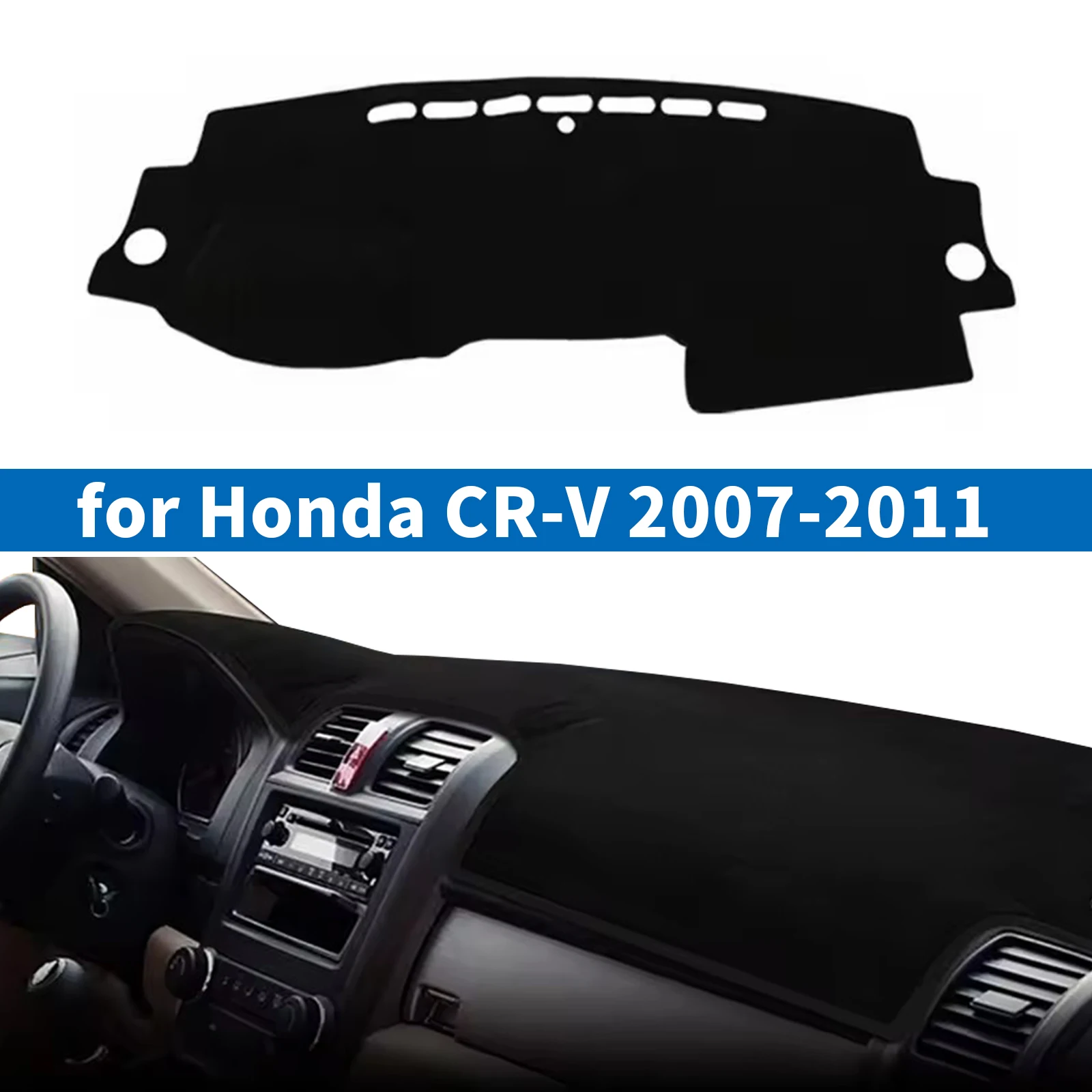 

Car Dashboard Mat for Honda CRV CR-V III MK3 2007 2008 2009 2010 2011 Sunshade Protective Carpet Dash Pad Dashmat