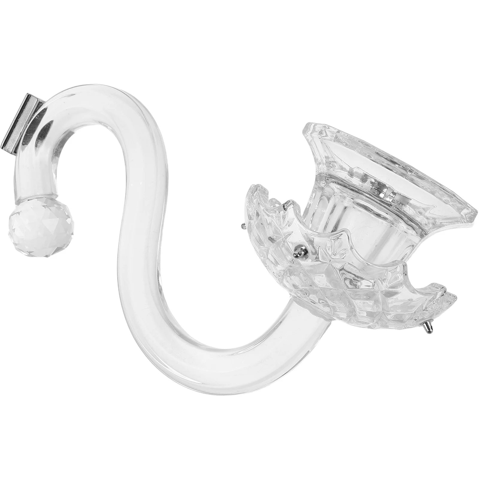 

Glass Candelabra Arm Replacement Crystal Accent European Style for Candelabra Repair Decorative Lighting Fixture