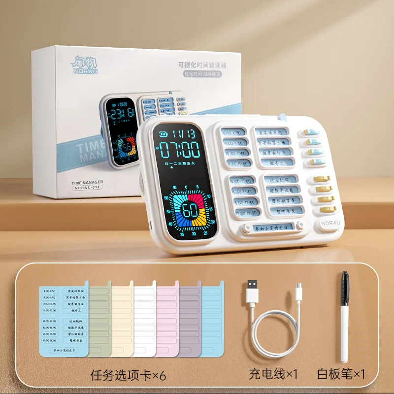 

New silent visual time manager for children