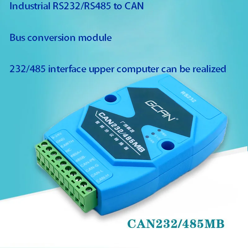 

UART serial port to CAN RS485/232MB module Modbus RTU protocol CANCOM gateway conversion