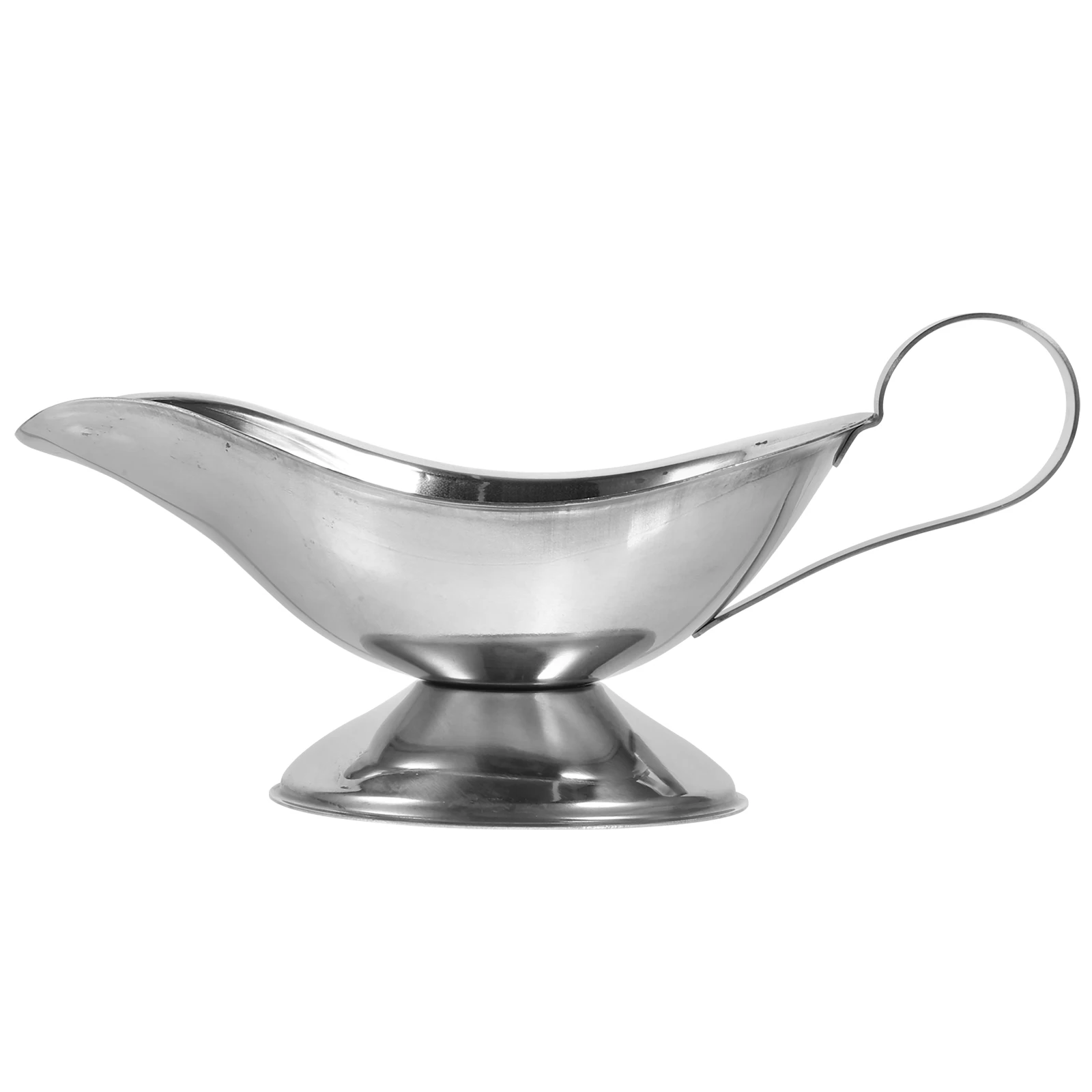 

Stainless Steel Cup Juice Boat Reusable Containers Silver For Kitchen Restaurant Stainless Steel Sauce Dispenser Hotel Tomato