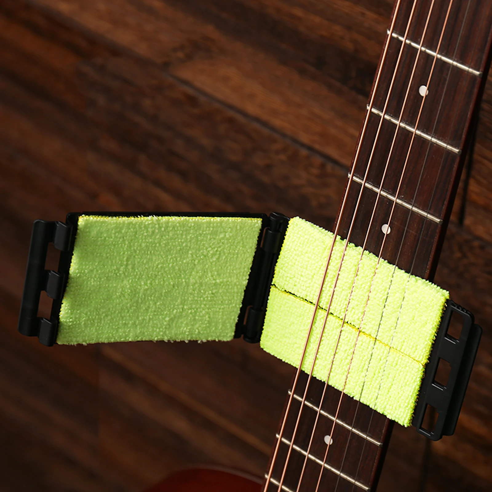 

String For Fretboard Maintenance Tool Fingerboard Rub Bass Instrument Cloth Rust Removal Efficient Easy Cleaning Under Water No